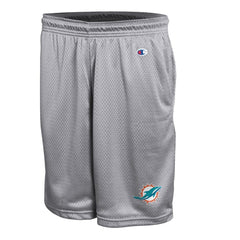 Miami Dolphins Champion Classic Mesh Shorts Gray | NFL