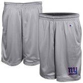 New York Giants Champion Classic Mesh Shorts Gray | NFL