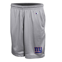 New York Giants Champion Classic Mesh Shorts Gray | NFL