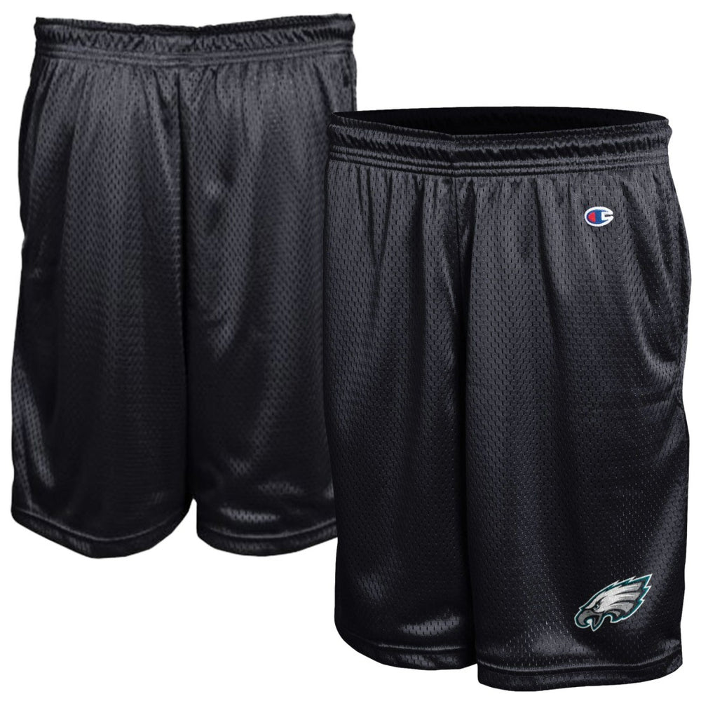 Philadelphia Eagles Champion Classic Mesh Shorts Black | NFL