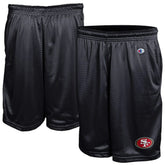 San Francisco 49ers Champion Classic Mesh Shorts Black | NFL