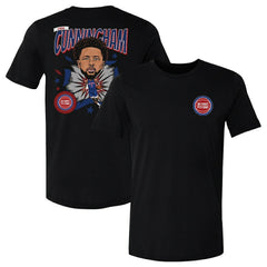 Cade Cunningham Detroit Pistons 500 Level Caricature T-Shirt Black - NBA