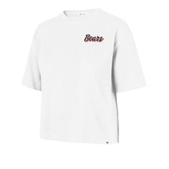 Chicago Bears '47 Women's Collage Script Reed City T-Shirt White | 47 brand