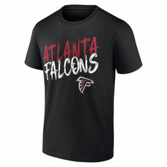 Atlanta Falcons Hustle Personalized Name & Number T-Shirt Black | NFL
