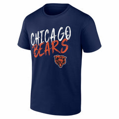 Chicago Bears Hustle Personalized Name & Number T-Shirt Navy | NFL