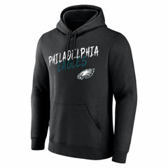 Philadelphia Eagles Hustle Personalized Name & Number Hoodie Black | NFL