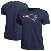 New England Patriots Champion Women's Logo T-Shirt Navy | NFL
