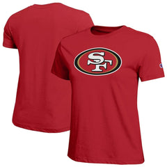 San Francisco 49ers Champion Women's Logo T-Shirt Scarlet | NFL
