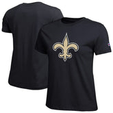 New Orleans Saints Champion Women's Logo T-Shirt Black | NFL