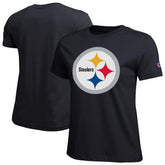 Pittsburgh Steelers Champion Women's Logo T-Shirt Black | NFL