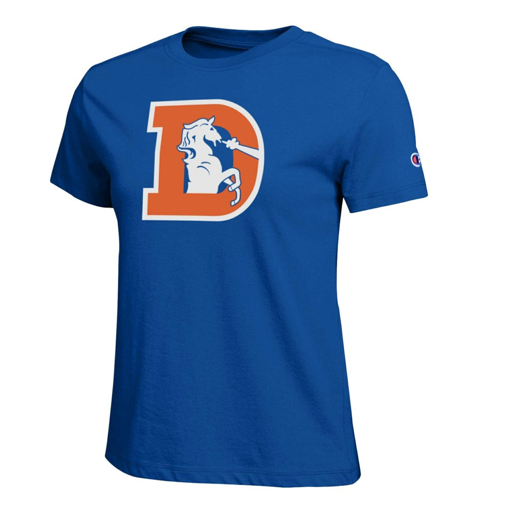 Denver Broncos Champion Women's Logo T-Shirt Royal | NFL