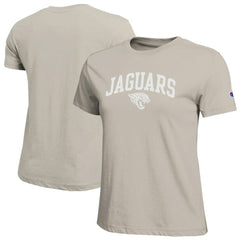 Jacksonville Jaguars Champion Women's Cocoa Butter T-Shirt Light Brown | NFL
