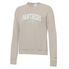 Carolina Panthers Champion Women's Powerblend Cocoa Butter Fleece Sweatshirt Light Brown | NFL