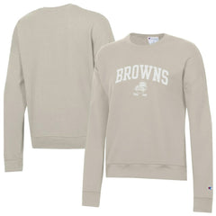 Cleveland Browns Champion Women's Powerblend Cocoa Butter Fleece Sweatshirt Light Brown | NFL