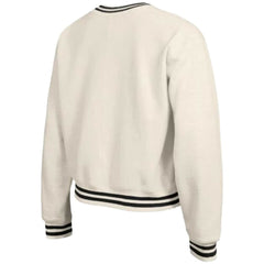 Miami Dolphins Champion Women's Reverse Weave Fleece Sweatshirt Cream | NFL