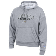 New Orleans Saints Champion Women's Triumph Tri-Blend Hoodie Gray | NFL