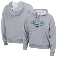 Carolina Panthers Champion Women's Triumph Tri-Blend Hoodie Gray | NFL