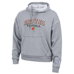 Cleveland Browns Champion Women's Triumph Tri-Blend Hoodie Gray | NFL