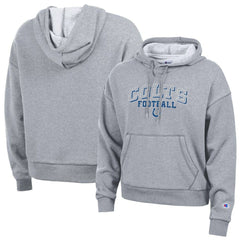 Indianapolis Colts Champion Women's Triumph Tri-Blend Hoodie Gray | NFL