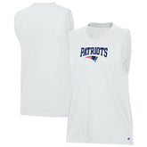 New England Patriots Champion Women's Muscle Tank Top White | NFL