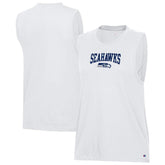 Seattle Seahawks Champion Women's Muscle Tank Top White | NFL