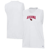 Arizona Cardinals Champion Women's Muscle Tank Top White | NFL