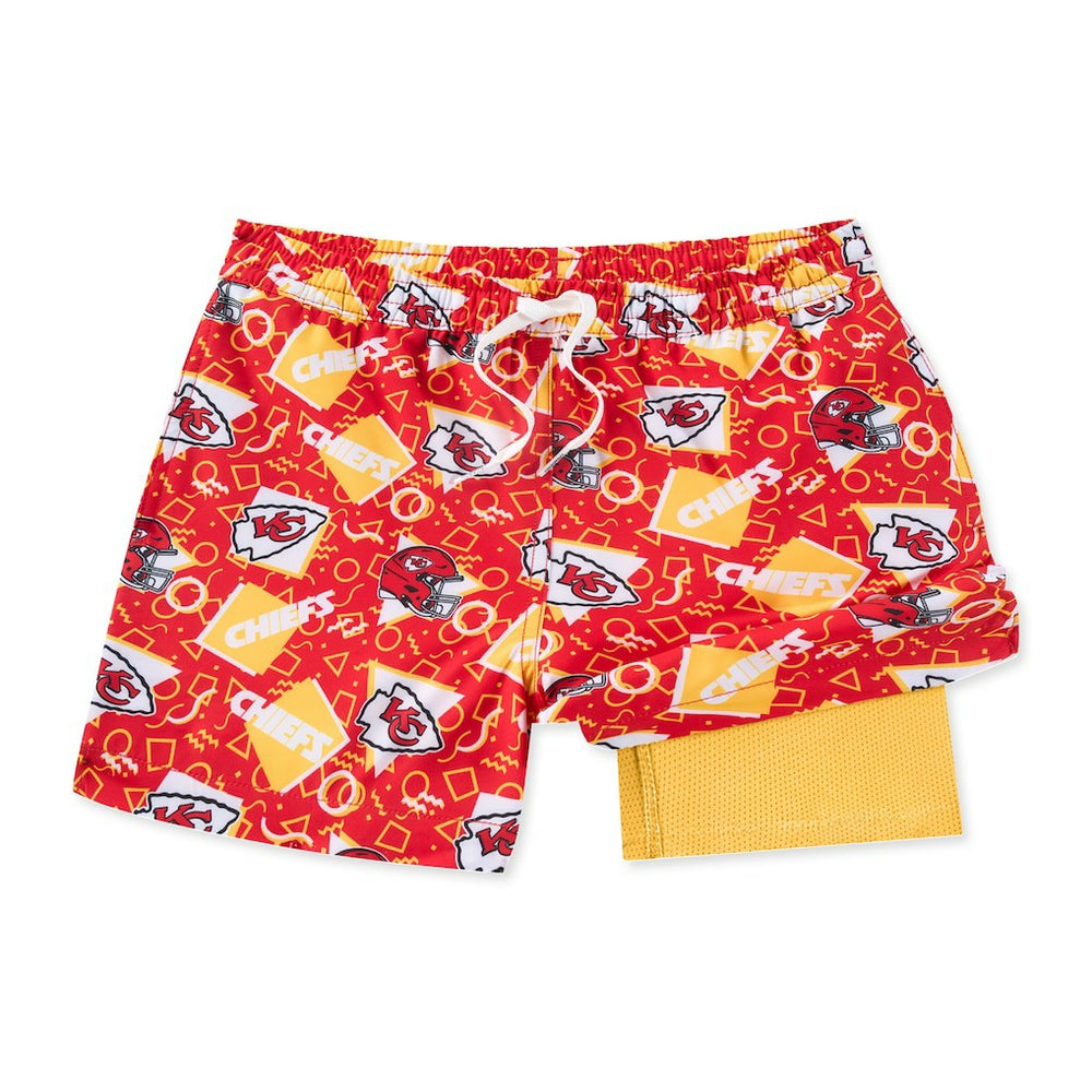 Kansas City Chiefs Chubbies Game Day Fit Classic Lined Swim Trunks Red | NFL