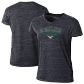 Philadelphia Eagles Champion Women's Triumph Tri-Blend V-Neck T-Shirt Black | NFL