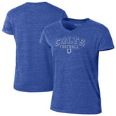 Indianapolis Colts Champion Women's Triumph Tri-Blend V-Neck T-Shirt Royal | NFL