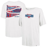Philadelphia Phillies '47 Women's Bow & Banner Sadie T-Shirt - MLB