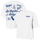 Los Angeles Dodgers '47 Women's Collage Script Reed City T-Shirt - MLB