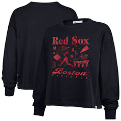Boston Red Sox '47 Women's Team Collage Sydney Long Sleeve T-Shirt - MLB