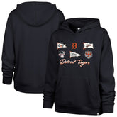 Detroit Tigers '47 Women's Bow & Banners Naomi Hoodie - MLB