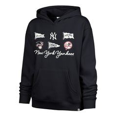 New York Yankees '47 Women's Bow & Banners Naomi Hoodie - MLB
