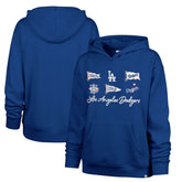 Los Angeles Dodgers '47 Women's Bow & Banners Naomi Hoodie - MLB