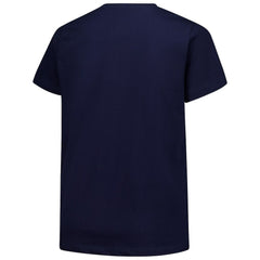 Chicago Bears Women's Plus Size Arch Over Logo V-Neck T-Shirt Navy | Fanatics