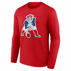 Drake Maye New England Patriots Nickname Long Sleeve T-Shirt Red | NFL