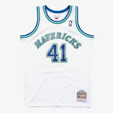 Dirk Nowitzki Dallas Mavericks 1998-99 Hardwood Classics Swingman Jersey White - NBA