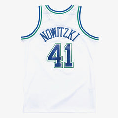 Dirk Nowitzki Dallas Mavericks 1998-99 Hardwood Classics Swingman Jersey White - NBA