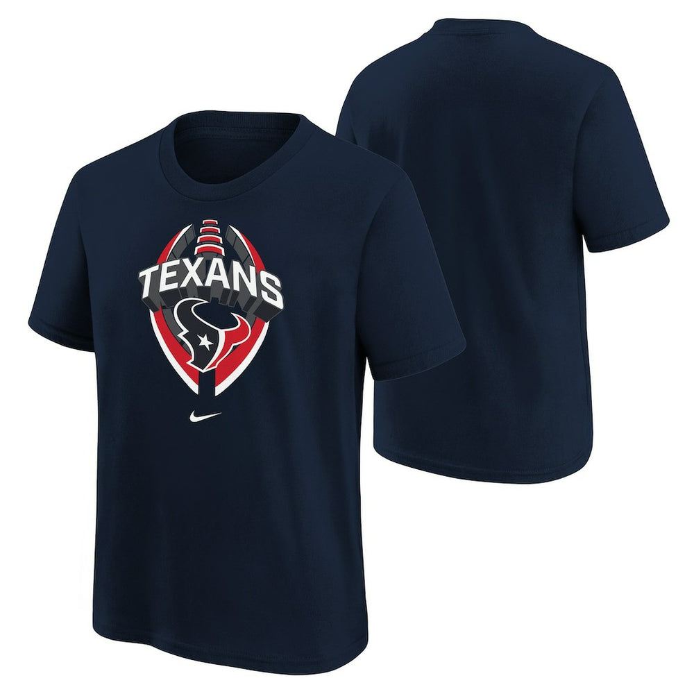Houston Texans Youth Icon Legend T-Shirt Navy | Nike for Sale