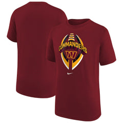 Washington Commanders Youth Icon Legend T-Shirt Red | Nike for Sale