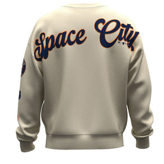 Houston Astros Fanatics Unisex Spirit Jersey Fleece Crewneck Pennant Sweatshirt - MLB