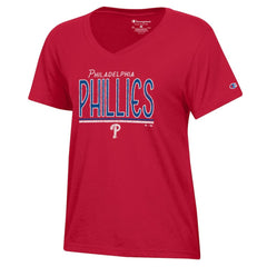 Philadelphia Phillies Champion Women's Core V-Neck T-Shirt - MLB