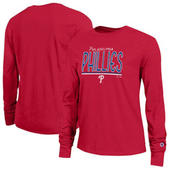 Philadelphia Phillies Champion Women's Long Sleeve T-Shirt - MLB