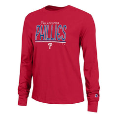 Philadelphia Phillies Champion Women's Long Sleeve T-Shirt - MLB