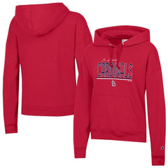 St. Louis Cardinals Champion Women's Vintage Powerblend Hoodie - MLB