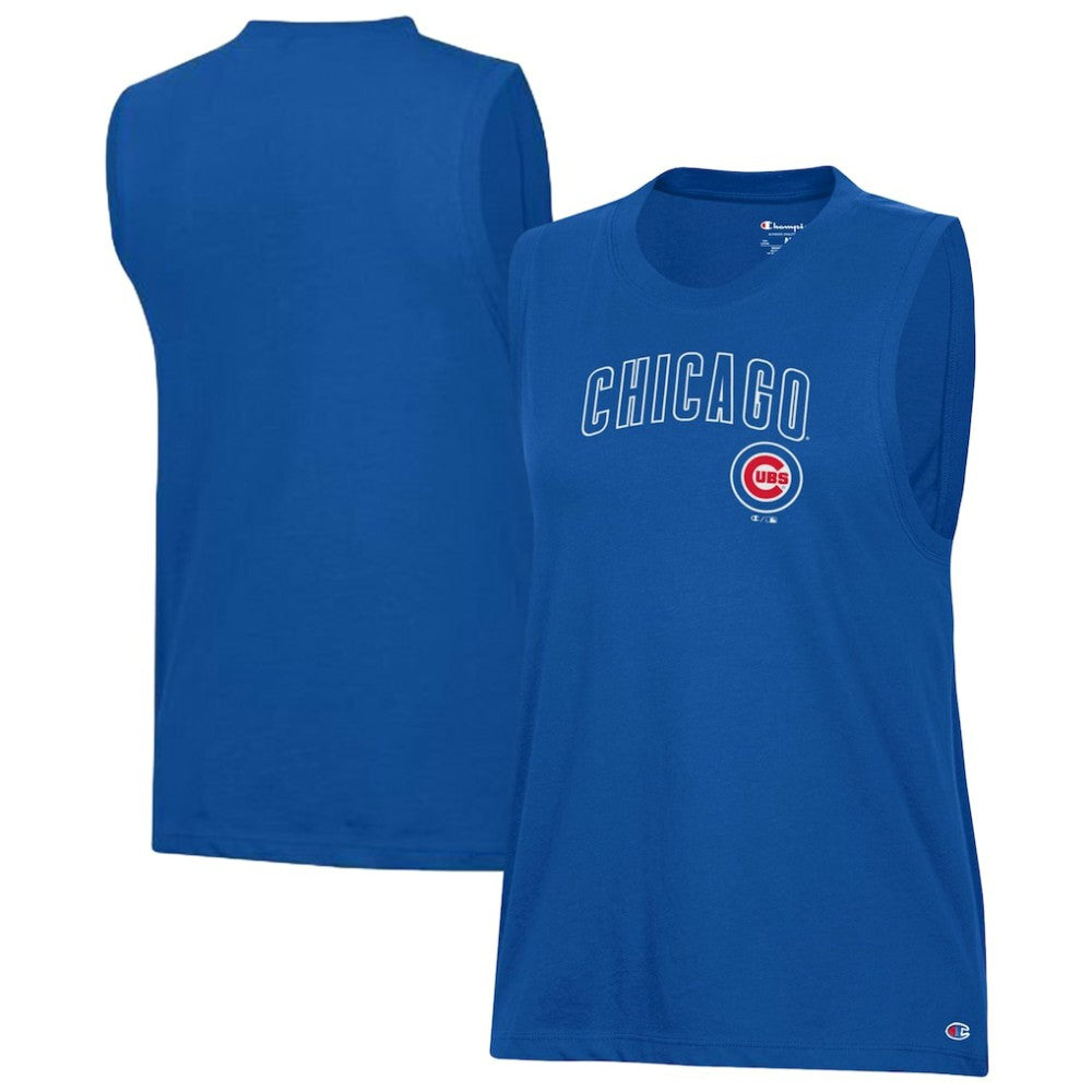 Chicago Cubs Champion Women's Muscle Tank Top - MLB