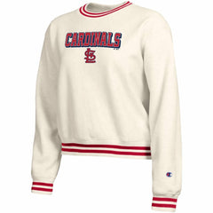 St. Louis Cardinals Champion Women's Reverse Weave Sweatshirt - MLB