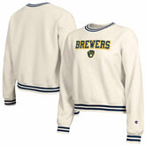 Milwaukee Brewers Champion Women's Reverse Weave Sweatshirt - MLB