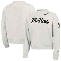 Philadelphia Phillies Champion Women's Triumph Tri-Blend Sweatshirt - MLB